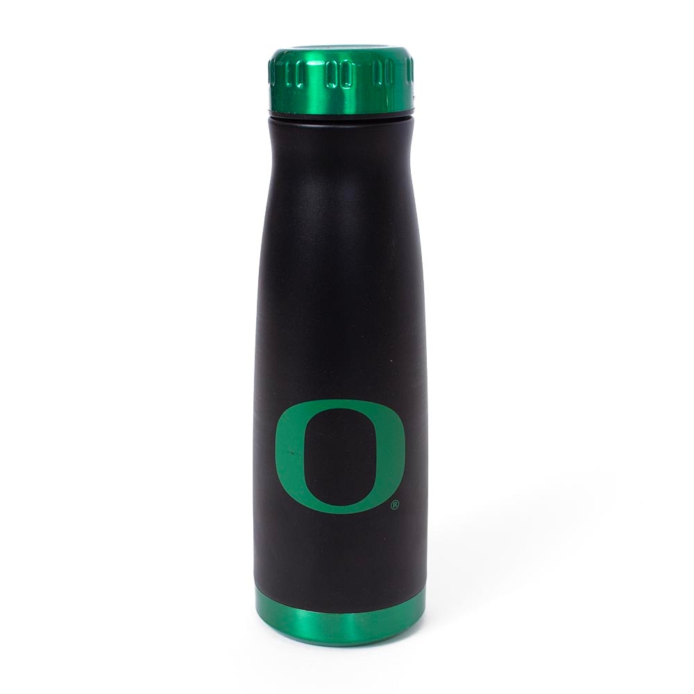 Classic Oregon O, RFSJ, Inc., Black, Water Bottles, Home & Auto, 18 ounce, Urban, Vacuum Insulated, 963052